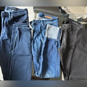 3 pairs Sebastian McCall(Philadelphia based) 2 shades of blue and black shimmer